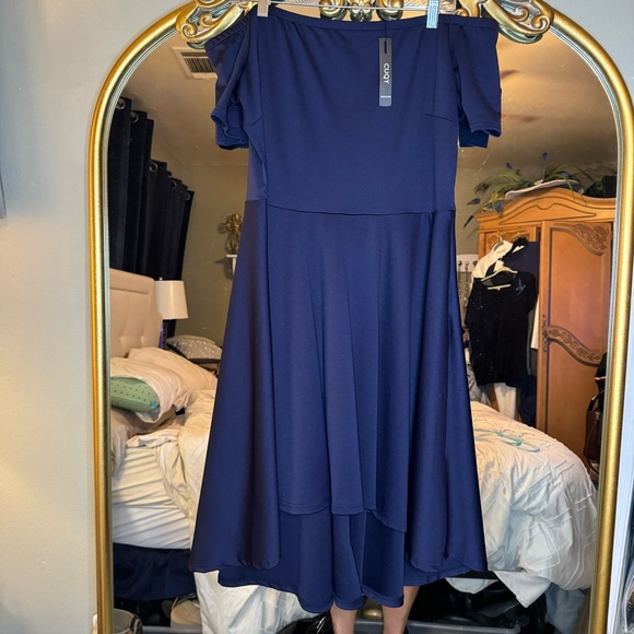 CUQY off shoulder plus size skater dress NWT SIZE XXL - Picture 3 of 9